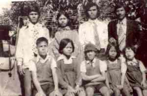 Irom Sharmila Chanu with her siblings - childhood photograph