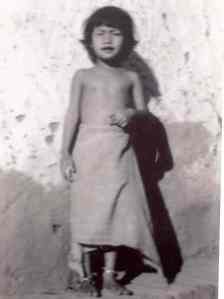 Irom Sharmila - childhood photograph
